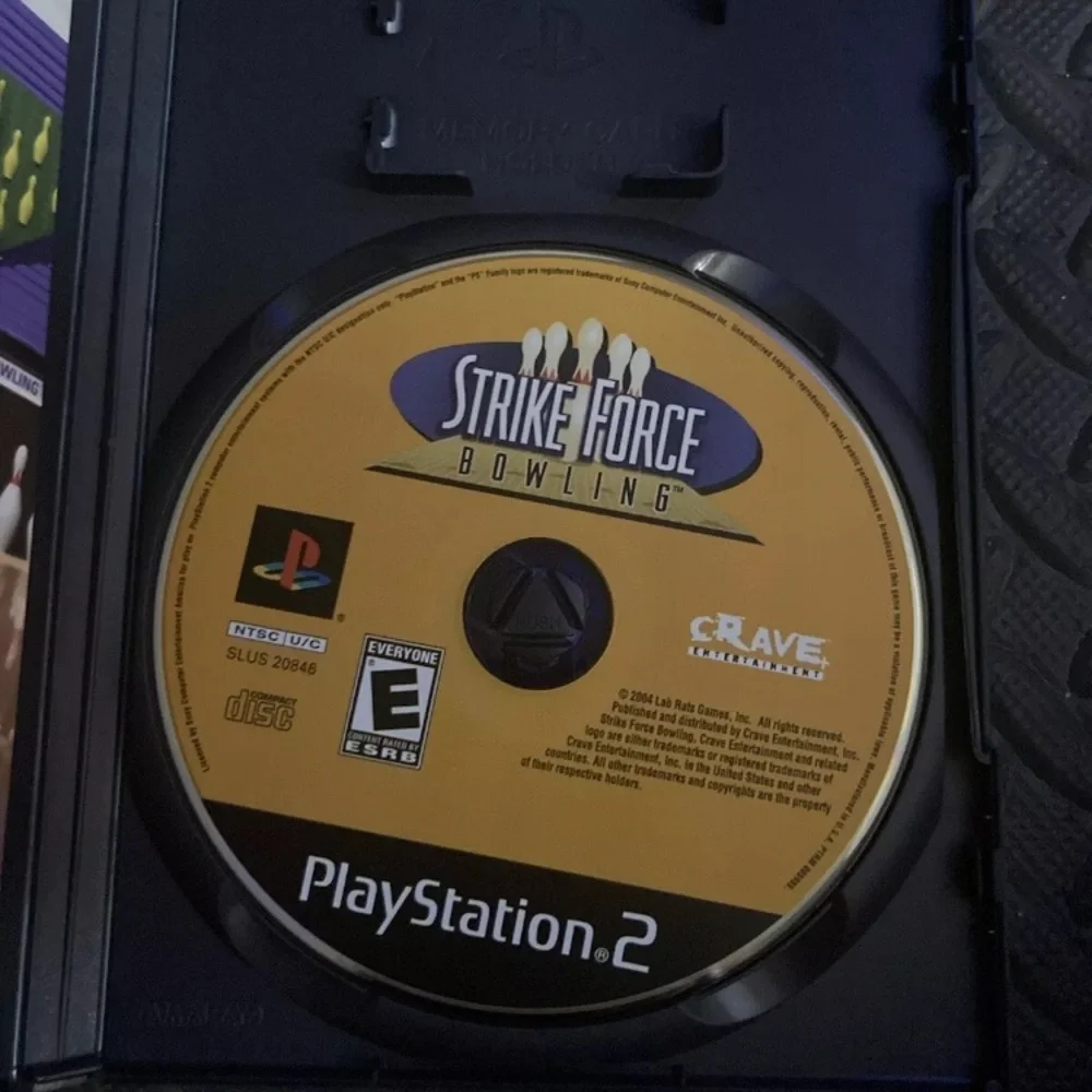 Strike Force Bowling (Sony PlayStation 2, 2004) Ps2 game